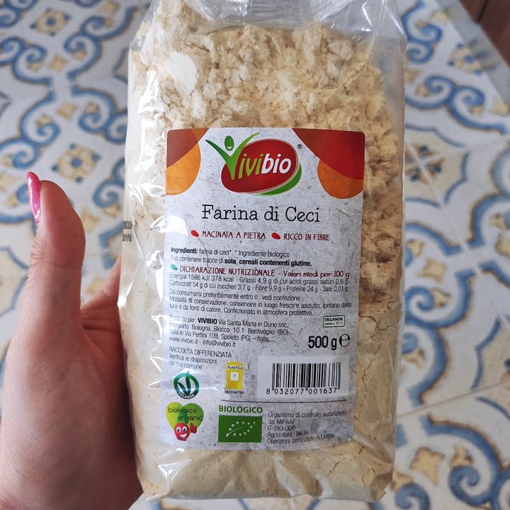 review photo of Vivibio Farina di ceci shared by @lafranci85 on 19 Jun 2022 - review