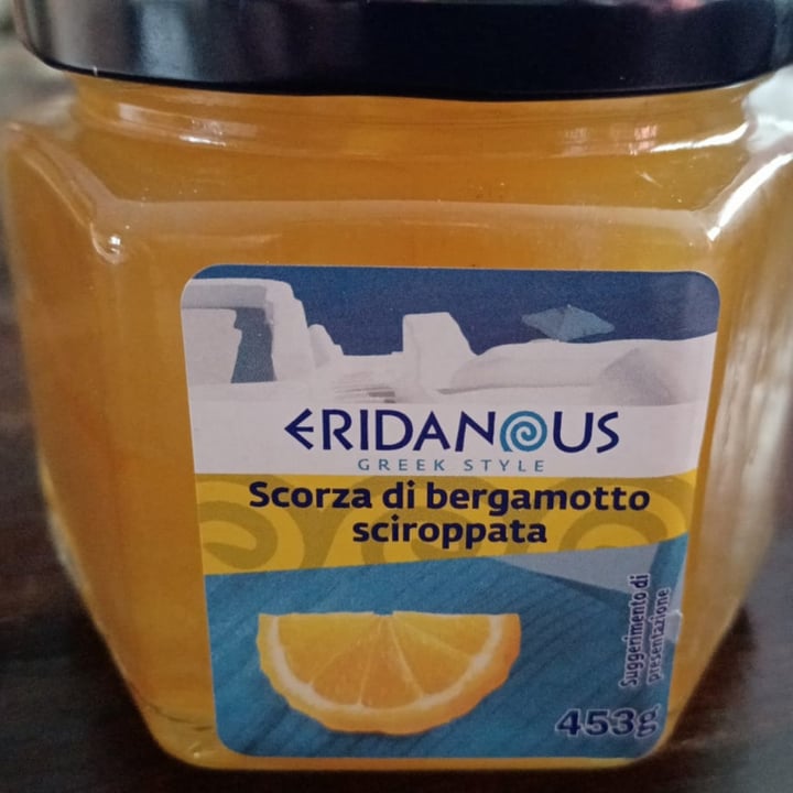 photo of Eridanous Marmellata con scorza di bergamotto sciroppata shared by @lizzieveg on  28 Dec 2021 - review