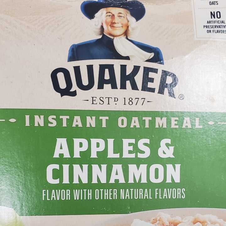 photo of Quaker Instant oatmeal Apples And Cinnamon shared by @tsquared on  26 Jun 2021 - review