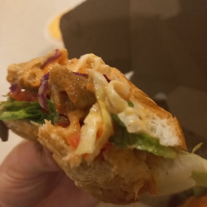 photo of The Vegan Chef Sandton Crispy chick burger shared by @vickysveganry on  05 Mar 2022 - review