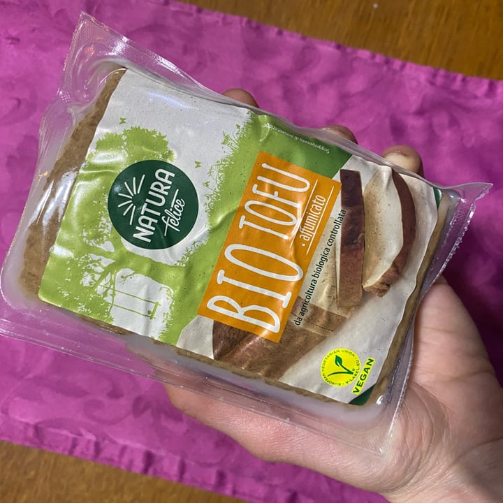 review photo of Natura Felice Bio Tofu Affumicato shared by @isaveggy on 28 Mar 2022 - review
