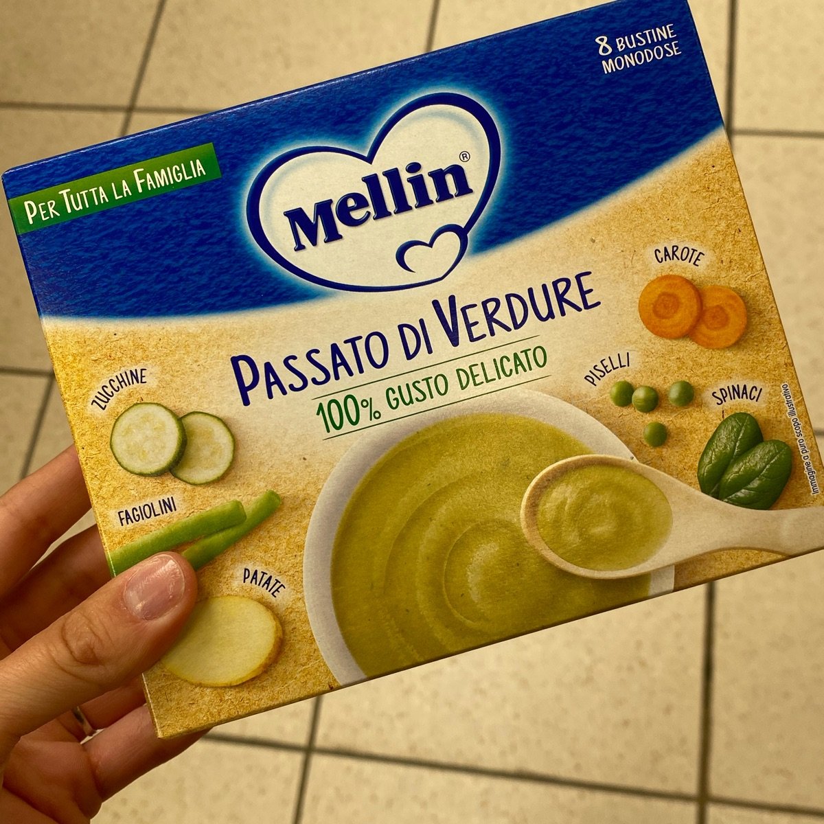 Brodo Solubile di verdure Mellin : Recensioni