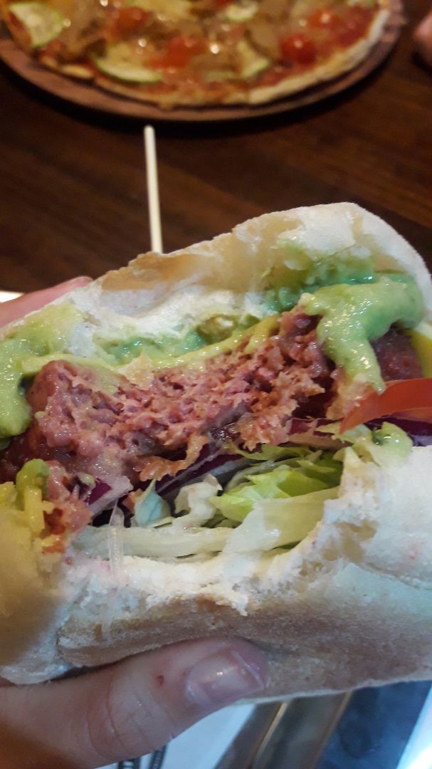 review photo of Mary's Place Dinner Beyond burger shared by @willdsoul on 30 Mar 2020 - review