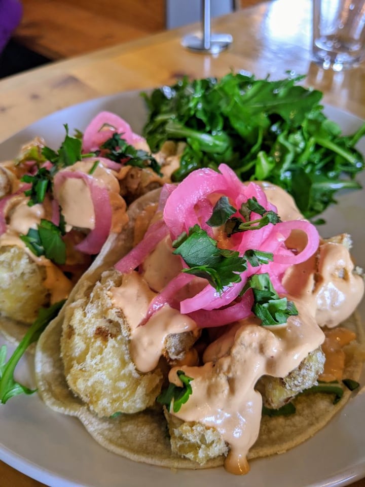 photo of Reverie Cafe + Bar Cauliflower Tacos shared by @capturedbybrooke on  10 Apr 2020 - review