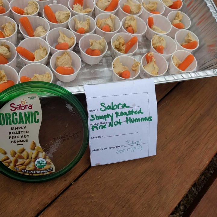 review photo of Sabra Roasted Pine Nut Hummus shared by @retlif01 on 15 May 2021 - review