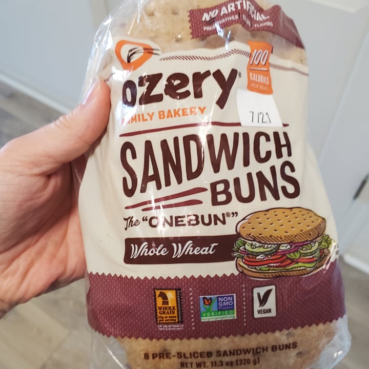 photo of Ozery Bakery OneBun Whole Wheat shared by @emilypaulsen on  03 Aug 2021 - review