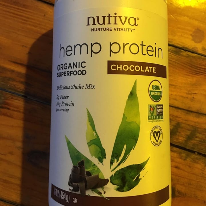 photo of Nutiva Hemp protein shared by @marisac on  21 Jul 2021 - review