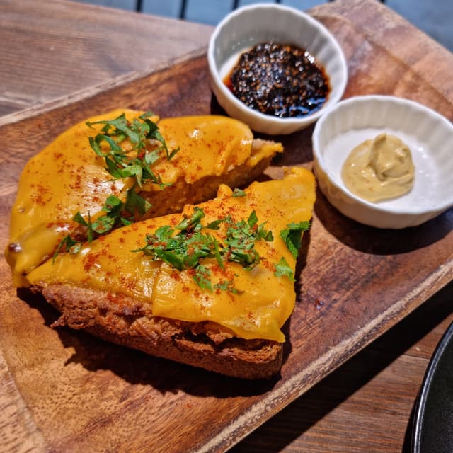 Photo of the dish “Toast With  Vegan Cheese”
