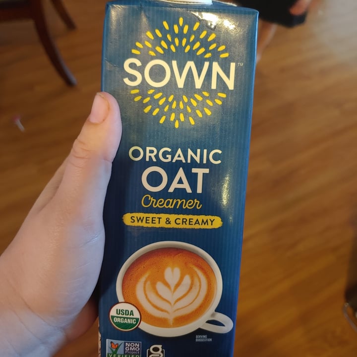 photo of Sown Organic Oat Creamer, Sweet and Creamy shared by @beachbummum on  22 Feb 2021 - review