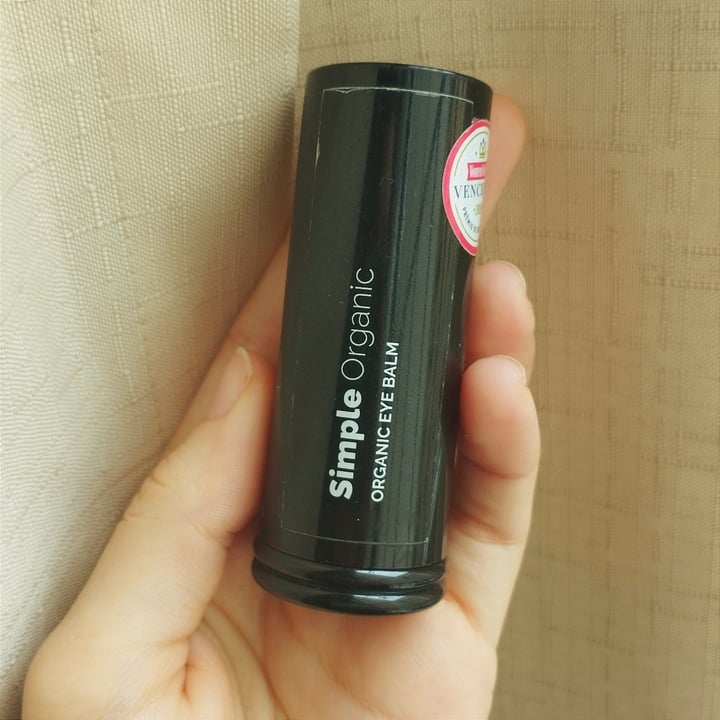 photo of Simple Organic Balm de olhos shared by @alesjakll on  23 Aug 2022 - review