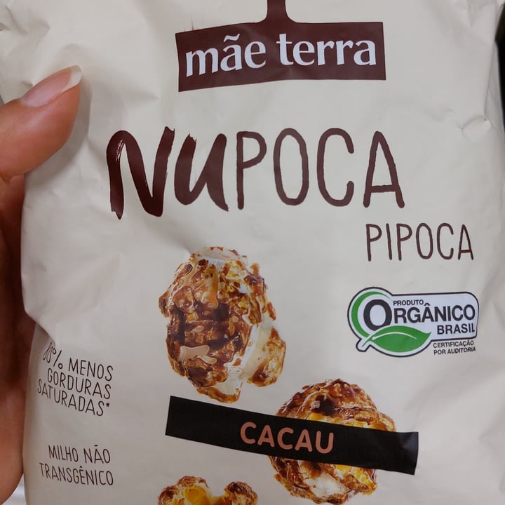 review photo of Mãe Terra Nupoca Pipoca Doce sabor Cacau shared by @gabigodoy on 21 Jun 2022 - review