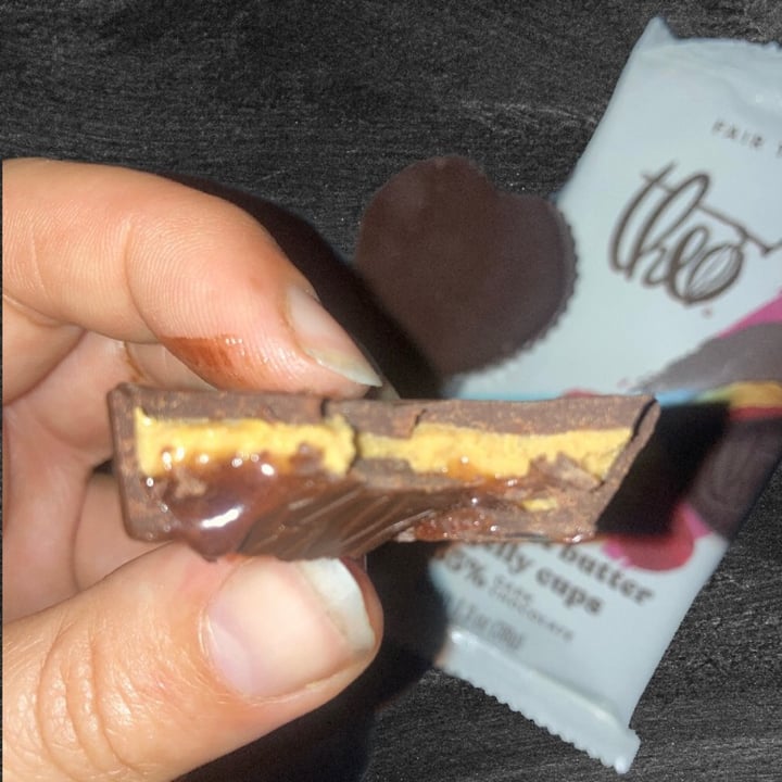 photo of Theo Chocolate Peanut Butter & Jelly Cups shared by @glutenfreevee on  04 Aug 2022 - review