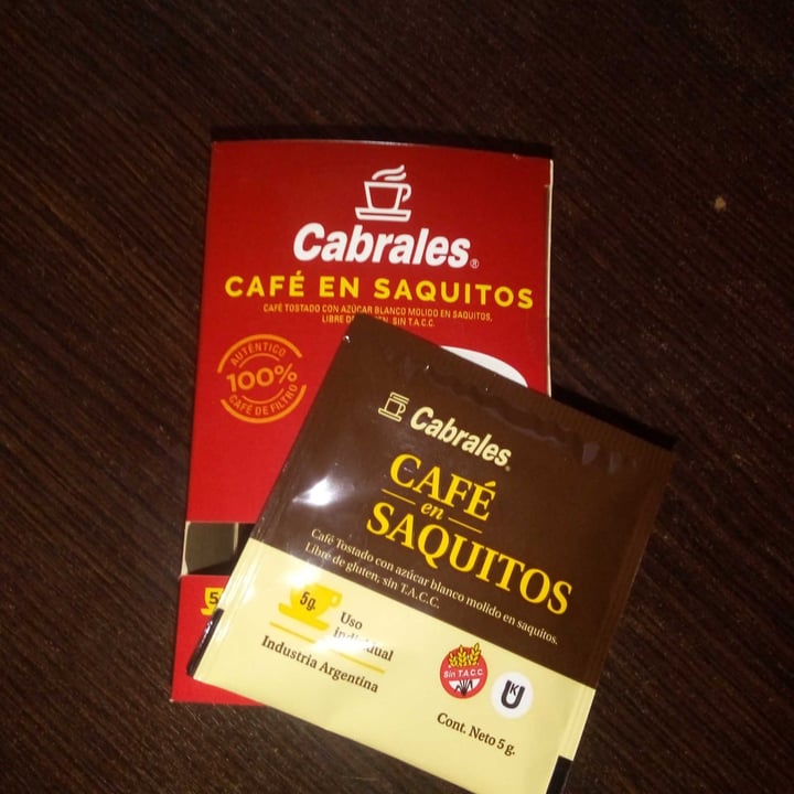 review photo of Cabrales Café En Saquitos shared by @rodrii on 09 May 2020 - review