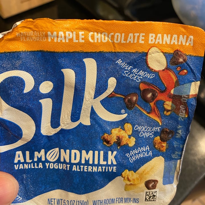 review photo of Silk Maple Chocolate Banana Almondmilk Vanilla Yogurt Alternative shared by @jenre on 07 May 2020 - review
