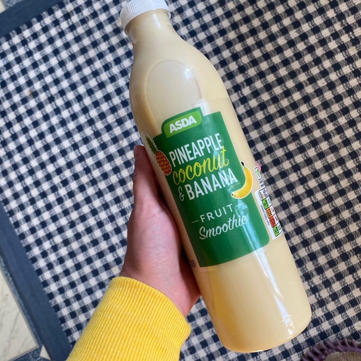 photo of ASDA Pineapple, Coconut & Banana Smoothie shared by @kitlovescookies on  22 Sep 2020 - review