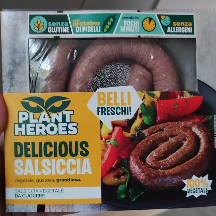 photo of Plant Heroes Delicious Salsiccia shared by @mocadema on  14 Jun 2022 - review