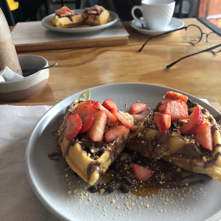 photo of Jessy's Waffles Basic waffle with extras shared by @jordyb on  30 Jul 2020 - review