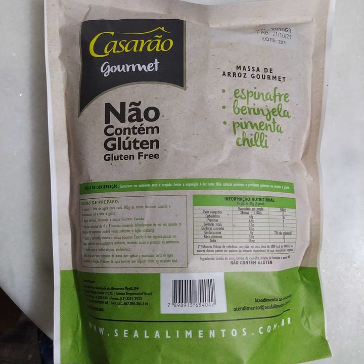 photo of Casarão Gourmet arrão Penne espinafre - Casarão Gourmet shared by @carolromao on  01 May 2022 - review