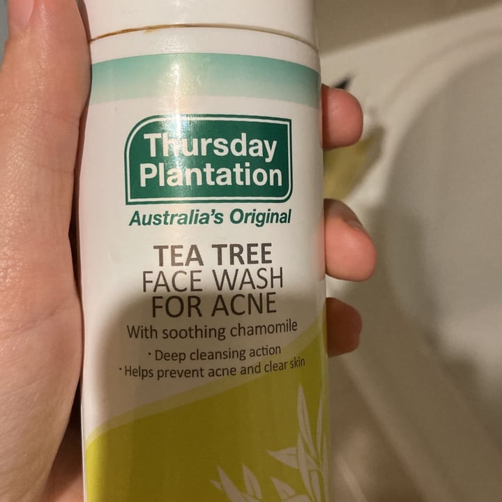 review photo of Thursday Plantation Tea tree Face Wash For Acne shared by @debbiekrueger on 28 Apr 2022 - review