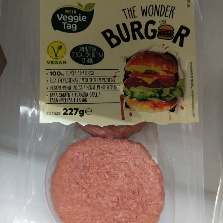 photo of Mein Veggie Tag The Wonder Burger shared by @thehummingvegan on  05 Aug 2021 - review