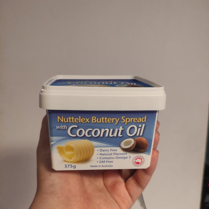 photo of Nuttelex Buttery Spread with Coconut Oil shared by @sgplantbasedfoodie on  26 Mar 2021 - review