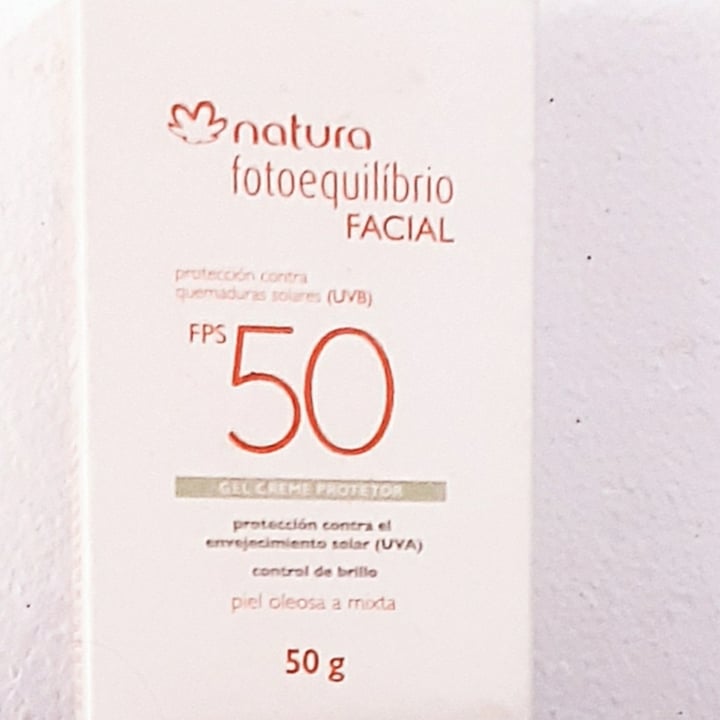 photo of Natura Fotoequilibrio facial shared by @vdeveganismo on  20 May 2021 - review