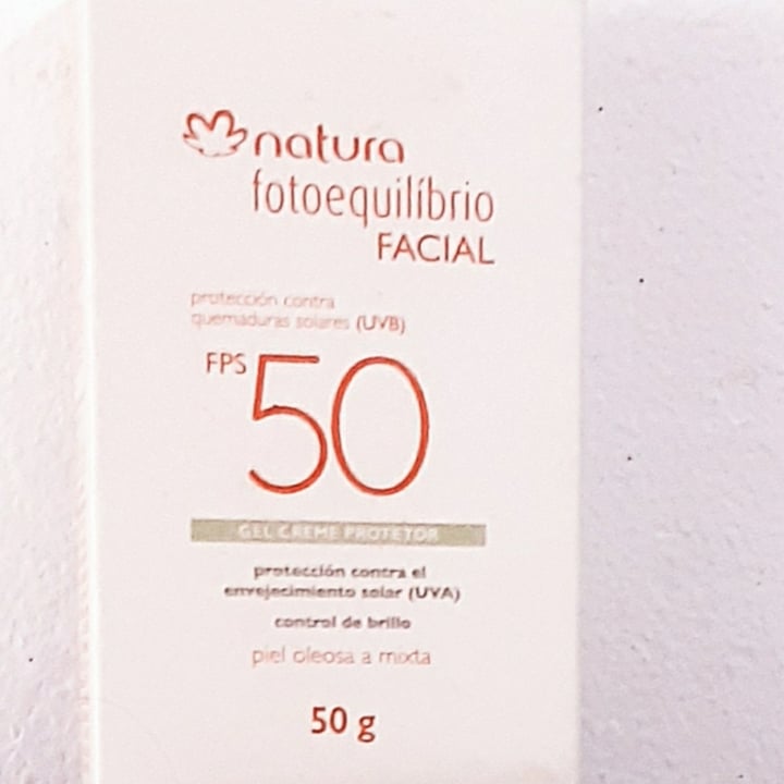 review photo of Natura Fotoequilibrio facial shared by @vdeveganismo on 20 May 2021 - review