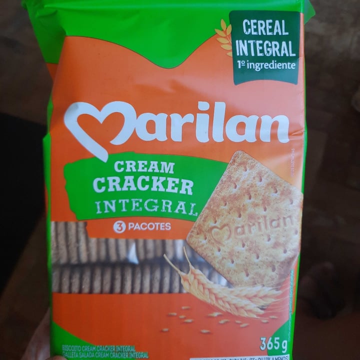 photo of Marilan Biscoito Cream cracker Integral shared by @ericagalvao82 on  14 Jan 2022 - review