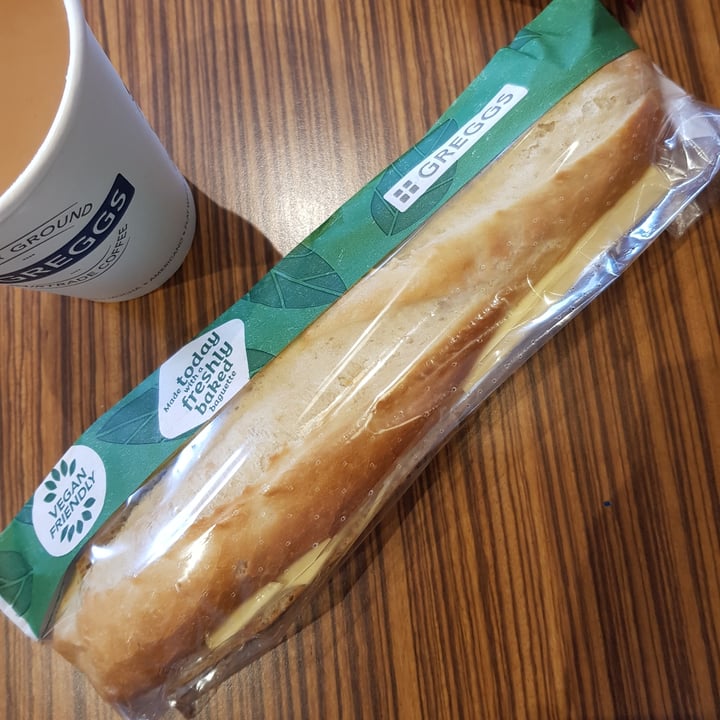photo of Greggs Vegan Ham and Cheeze Baguette shared by @rach181 on  14 Jul 2021 - review