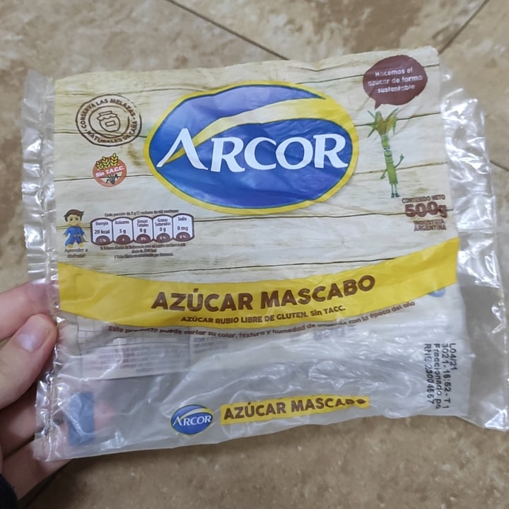 photo of Arcor Azúcar Mascabo shared by @argentinaveggie on  29 Jun 2021 - review