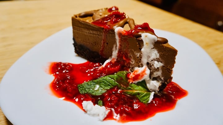 photo of Plantitude Chocolate Cheesecake shared by @veganonthego on  21 Mar 2020 - review