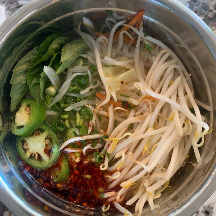 photo of Oriental Cafe Vegan noodle soup shared by @chellerose1 on  27 Aug 2020 - review