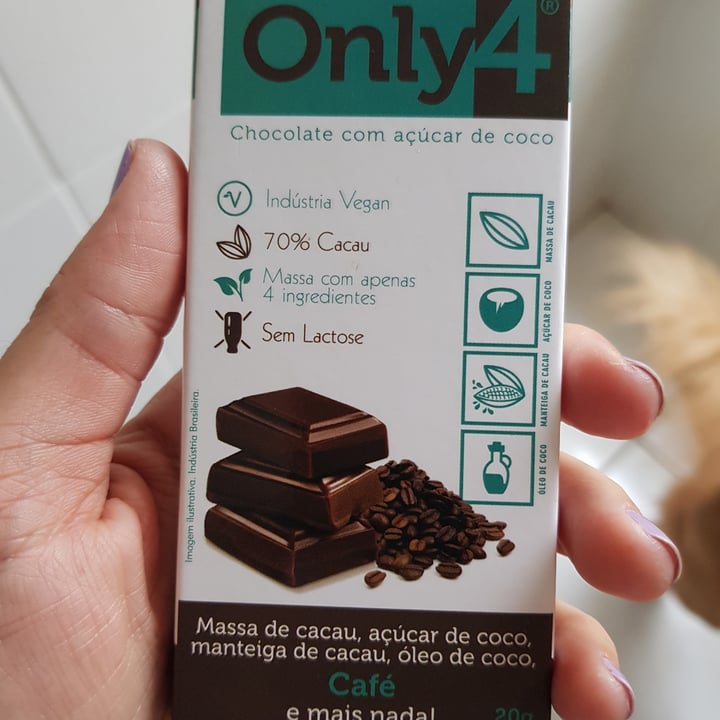 photo of Only4 Chocolate Com Açúcar De Coco  Café shared by @thaismaluf on  12 Jun 2022 - review