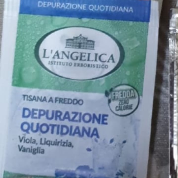 review photo of L'angelica Tisana a freddo depurazione quotidiana shared by @cetpatx on 23 Mar 2022 - review