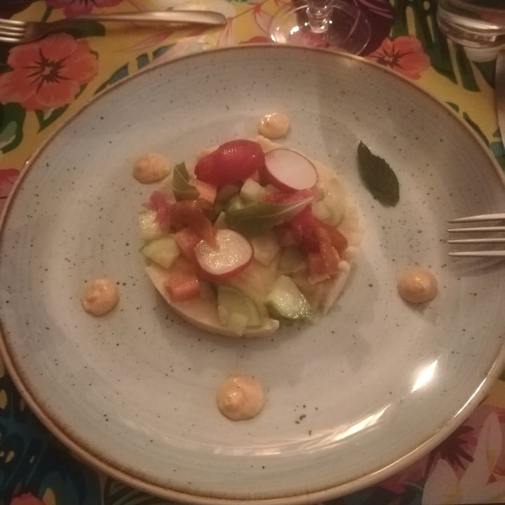 review photo of Pitagora Locanda Vegana Paté Di Ceci Con Verdurine Estive E Mayo Alla Paprika Affumicata shared by @manupip on 18 Jul 2022 - review