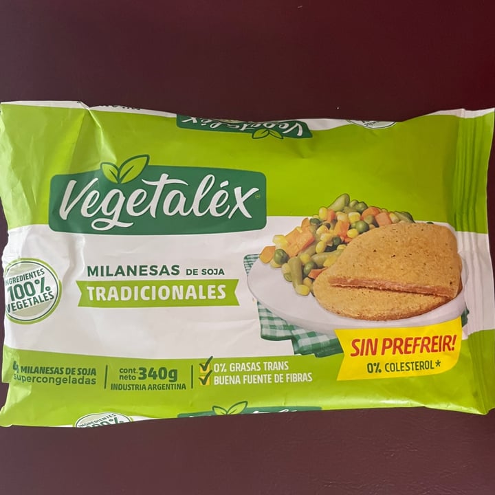 photo of Vegetalex Milanesa de Soja Tradicional shared by @goveggy on  16 Dec 2022 - review