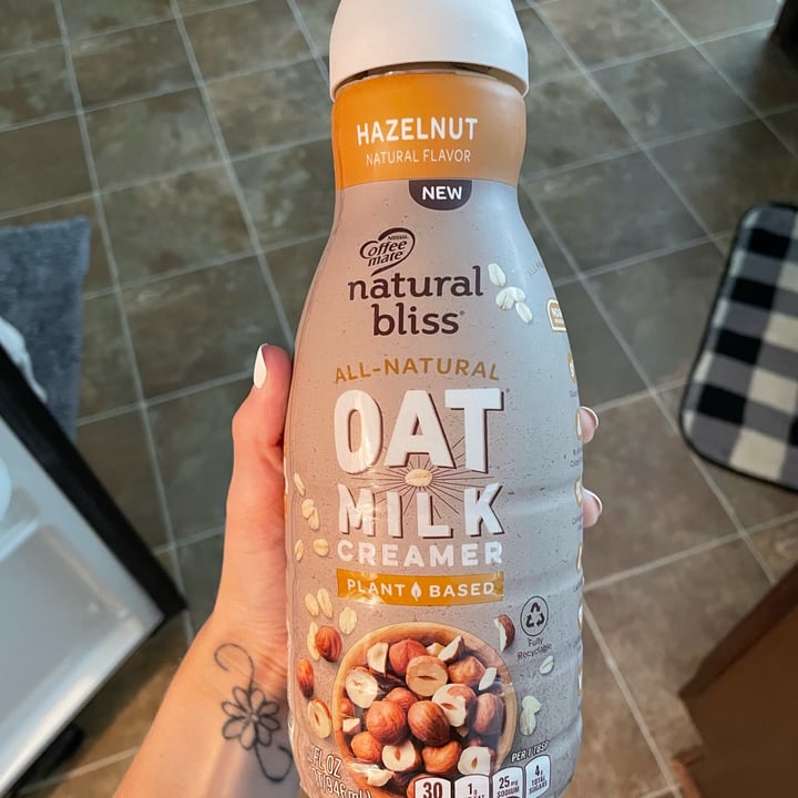 review photo of Coffee mate natural bliss Hazelnut Creamed shared by @embanks26 on 11 Jul 2022 - review