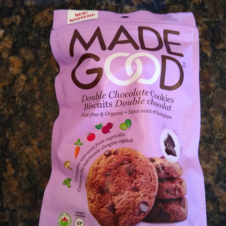 photo of Made Good Double Chocolate Cookies shared by @daniellehart on  16 Nov 2021 - review
