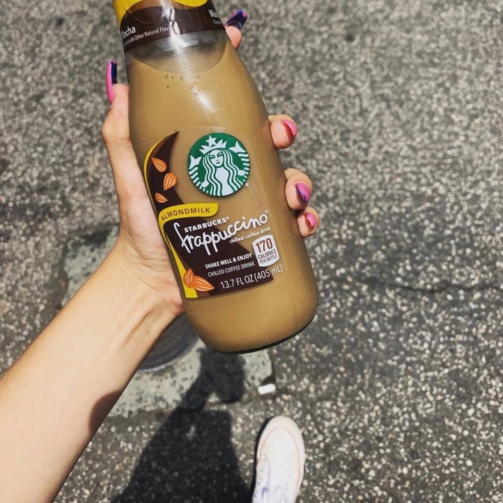 review photo of Starbucks Almond Milk Mocha Frappiccino shared by @oliviakellen on 04 Jun 2021 - review