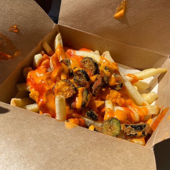 photo of Halo Burger Flame Fries shared by @vegansuttonmama on  29 May 2021 - review