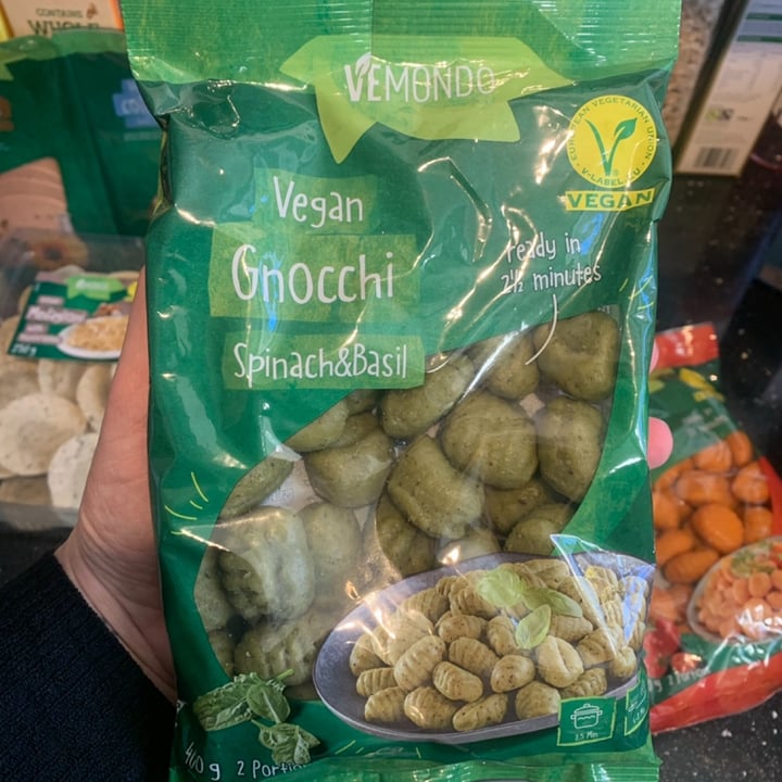 photo of Vemondo Spinach & Basil Gnocchi shared by @beckyallott on  24 Jan 2022 - review