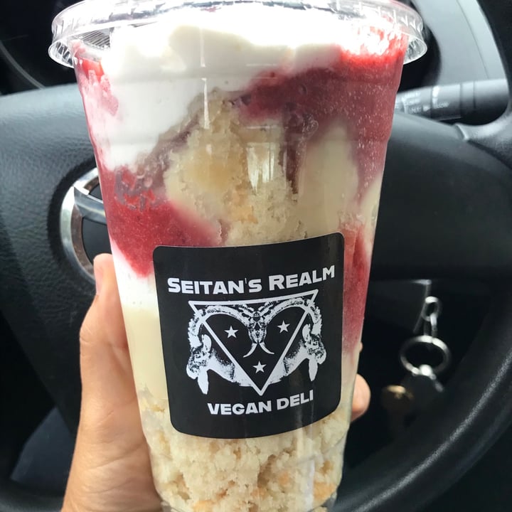 photo of Seitan's Realm The Angel Cup shared by @rachelsveganlife on  28 Sep 2021 - review
