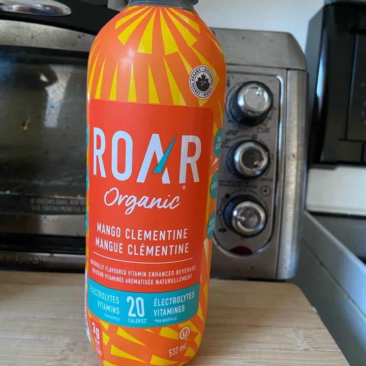 photo of Roar organic Mango Clementine Electrolyte Infusions shared by @vbolieuv on  07 Nov 2021 - review