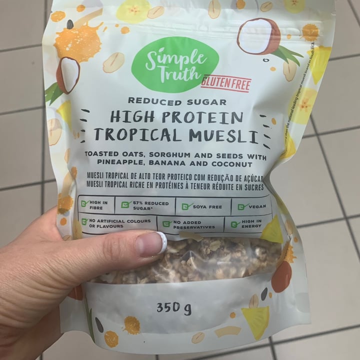 photo of Simple Truth High protein tropical muesli shared by @lovelyvegan on  25 Sep 2021 - review