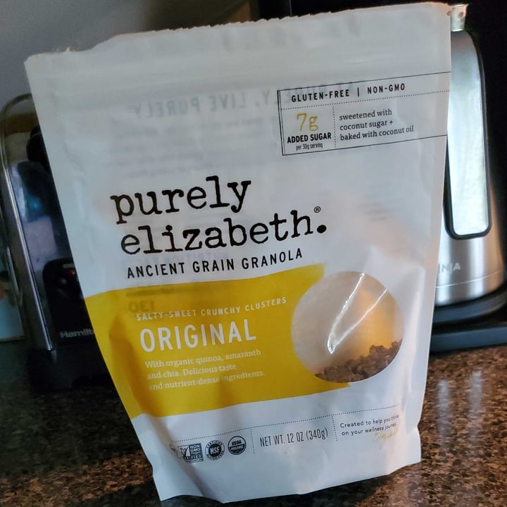 photo of Purely Elizabeth Ancient Grain Granola shared by @lucyfoxx on  05 Oct 2022 - review