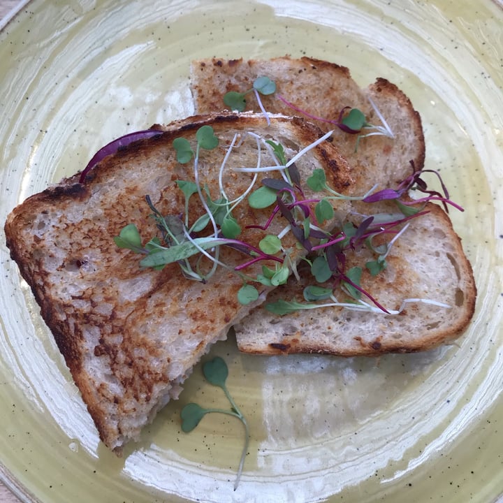 photo of Jacksons Real Food Market Kyalami Corner Upper Level Plant-based Toasted Chicken Mayo shared by @lilandiniemand on  27 Apr 2022 - review