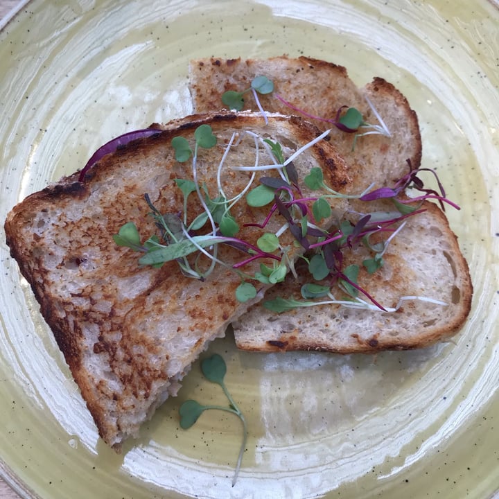 review photo of Jacksons Real Food Market Kyalami Corner Upper Level Plant-based Toasted Chicken Mayo shared by @lilandiniemand on 27 Apr 2022 - review