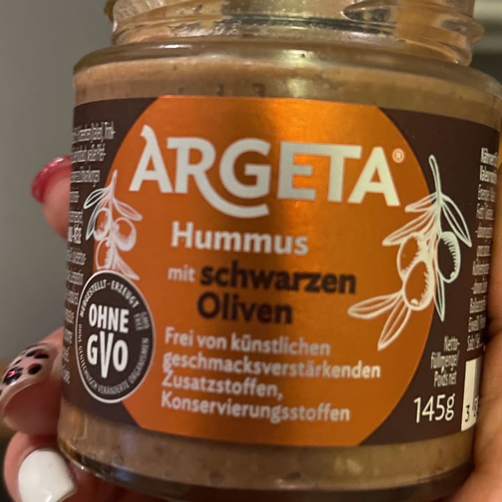 photo of Argeta Humus di olive nere shared by @jamaicainlove on  30 Mar 2022 - review