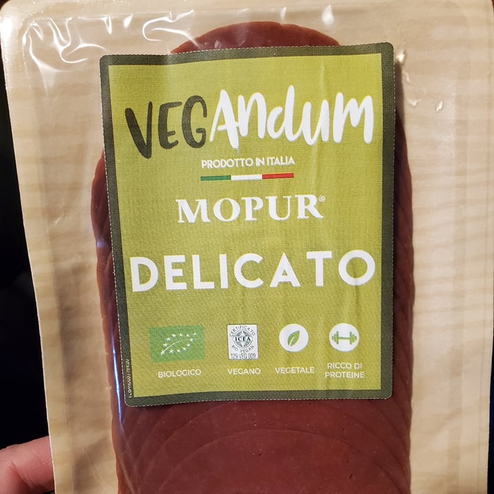 photo of VEGAndum Mopur Delicato shared by @gipsy28 on  30 Nov 2021 - review