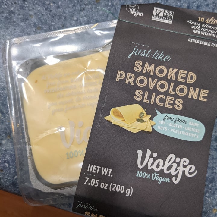 photo of Violife Smoked Provolone Slices shared by @tuzoen on  25 Jul 2021 - review